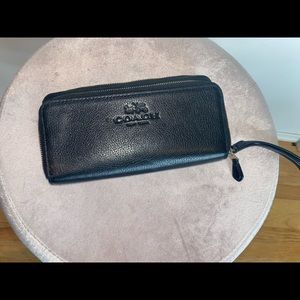 Coach wallet- leather
